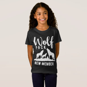 Wolf Pack New Member Wilderness Graphic T-Shirt