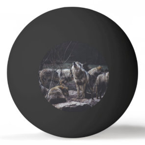 Wolf Pack Ping Pong Ball