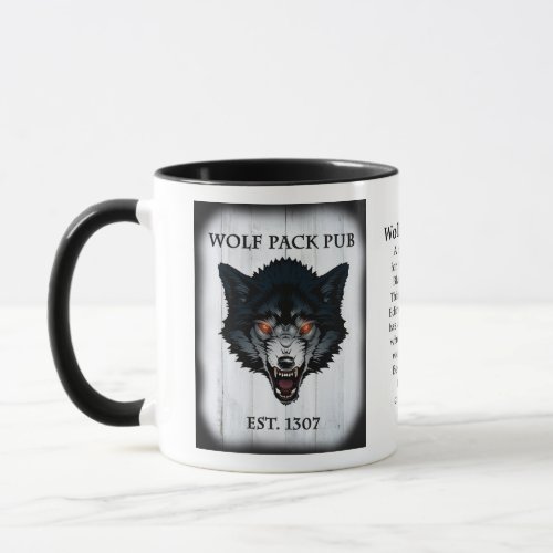 Wolf Pack Pub Mug