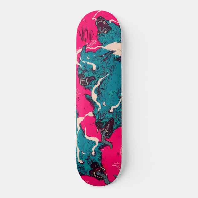 Wolf Pack Skateboard (Front)