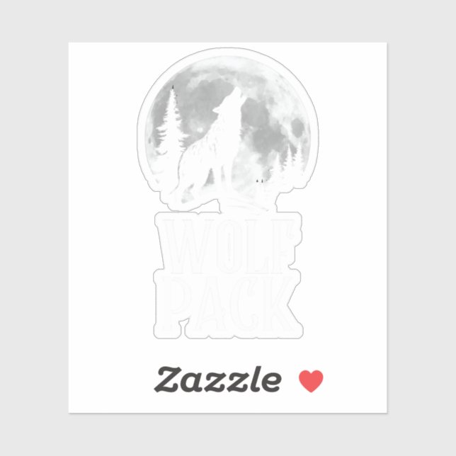   Wolf Pack Sticker (Sheet)