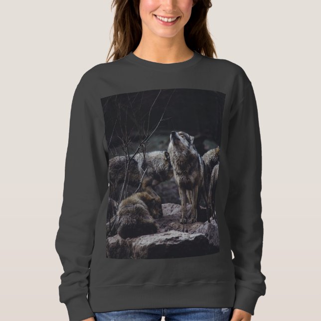Wolf Pack Sweatshirt (Front)