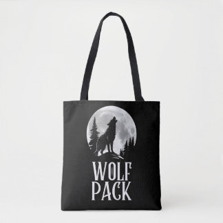 Wolf Pack Tote Bag