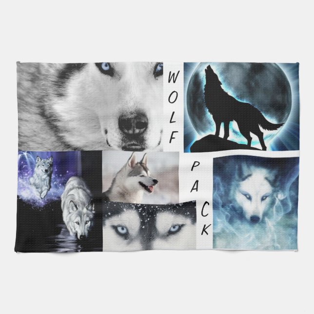 wolf pack towel (Horizontal)