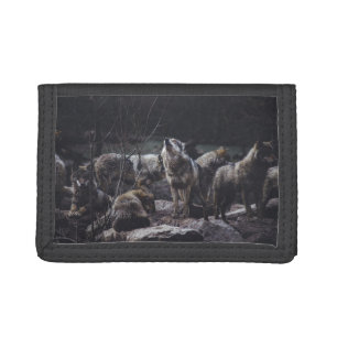 Wolf Pack Tri-fold Wallet
