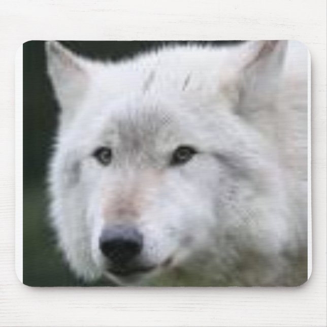 wolf pad mouse pad (Front)