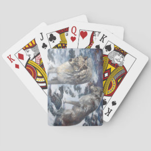 Wolf Pair Playing Cards