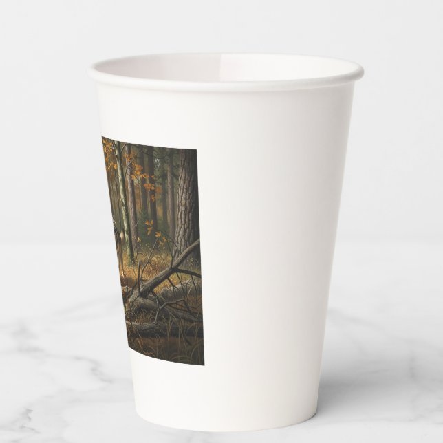 Wolf Paper Cups style 1 (Left)