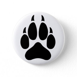 Wolf Paw Button