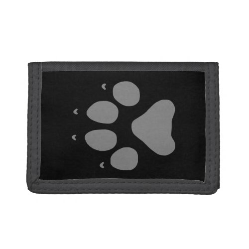 Wolf Paw Trifold Wallet