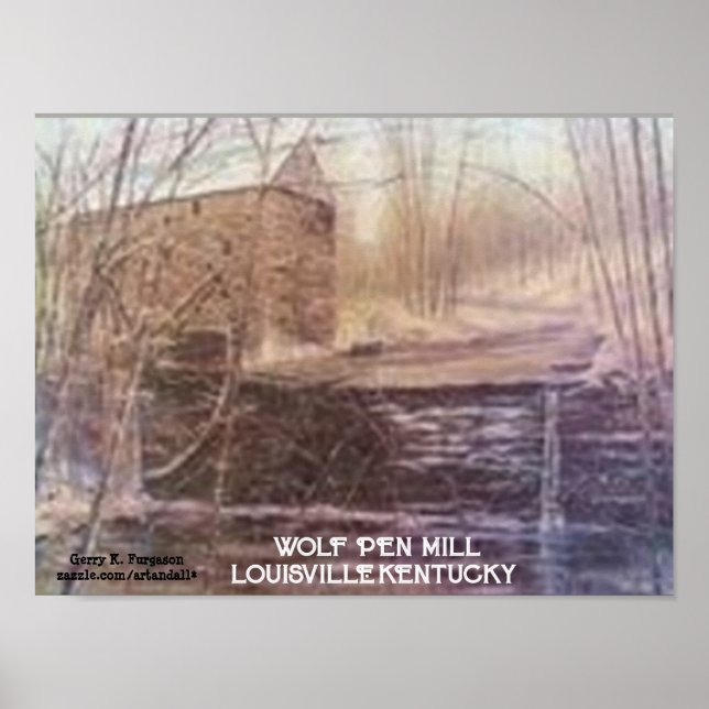 WOLF PEN MILL  POSTER (Front)