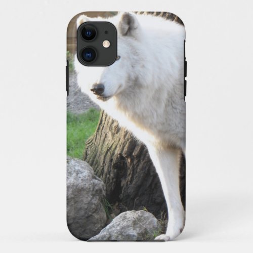 Wolf Photographic Art Spirit Guide Animal Love  iPhone 11 Case