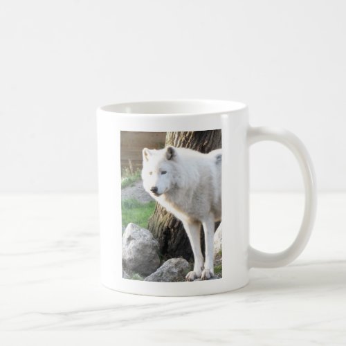 Wolf Photographic Art Spirit Guide Animal Love  Coffee Mug