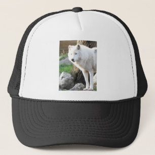 Wolf Photographic Art Spirit Guide Animal Love  Trucker Hat