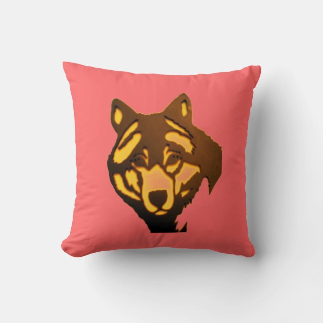 Wolf Pillow (Front)