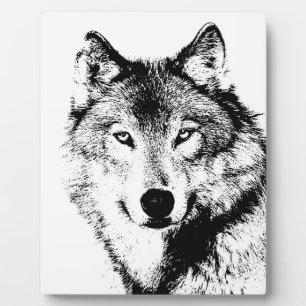 Wolf Plaque