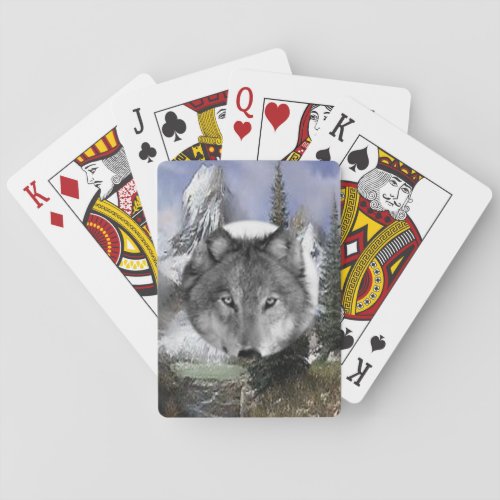 Wolf Playing Card Deck