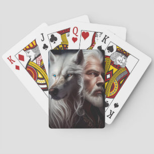 Wolf Playing Cards