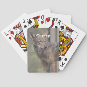Wolf Poker Cards