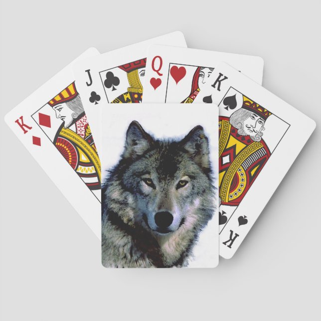 Wolf Poker Cards (Back)