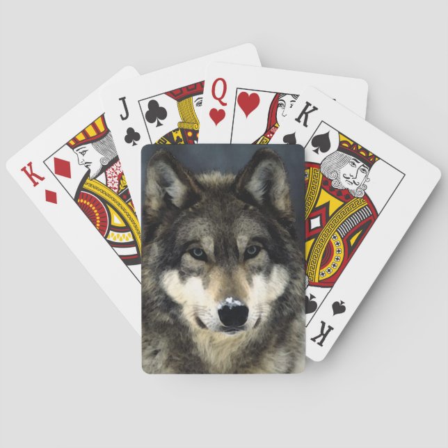 Wolf Poker Cards (Back)