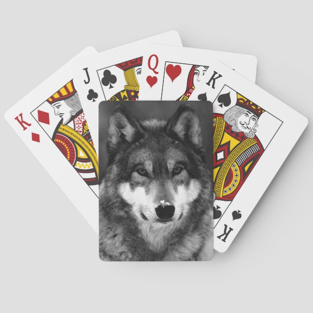 Wolf Poker Cards (Back)