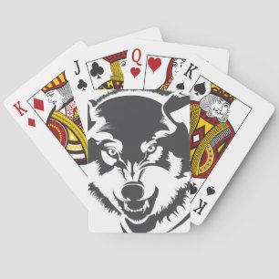 Wolf Poker Cards