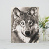 Wolf portrait (Standing Front)