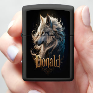 Wolf Portrait: Donald Zippo Lighter