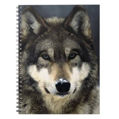 Wolf Portrait Notebook