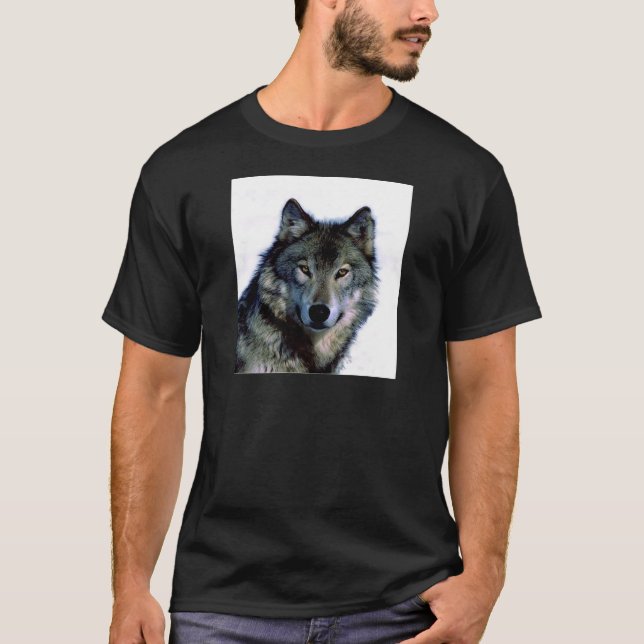 Wolf Portrait T-Shirt (Front)