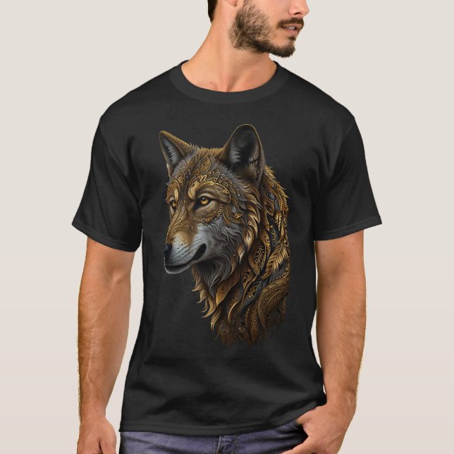 WOLF PORTRAIT T-Shirt (Front)