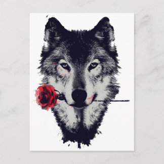 Wolf Postcard