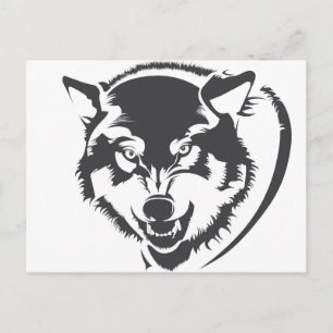 Wolf Postcard