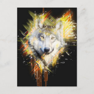 Wolf Postcard
