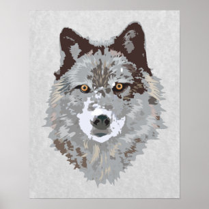 wolf poster