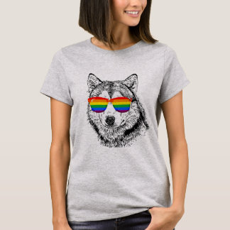 Wolf Pride Sunglasses T-Shirt