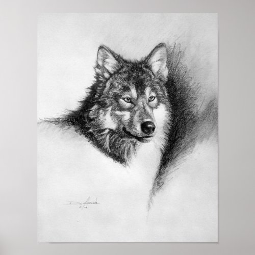 wolf print