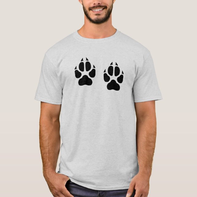 Wolf Prints T-Shirt (Front)