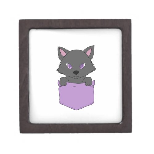 Wolf pup gift box