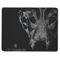 Wolf Pup Journal Custom Husky Wolf Dog Notebook