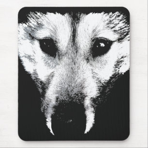 Wolf Pup Mousepad Gifts Malamute Husky Dogs