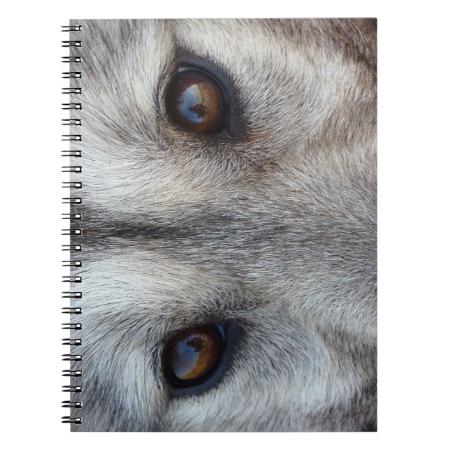 Wolf Pup Notebook Husky / Wolf Gifts & Books (Front)