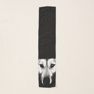 Wolf Pup Scarf Siberian Husky Wolf Dog Scarves