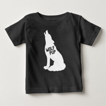 Wolf Pup T-shirt by thepetitepear at Zazzle