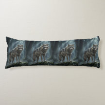 Wolf Raccoon Hybrid – Moonlit Woodland Guardian