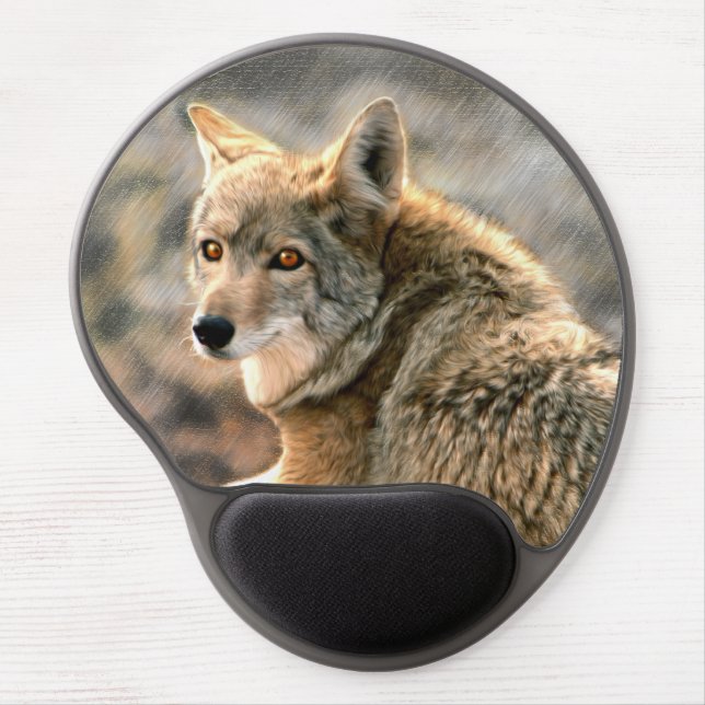 Wolf Rain Graphic Art Gel Mouse Pad (Front)