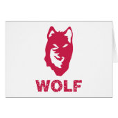 Wolf (Red) (Front Horizontal)