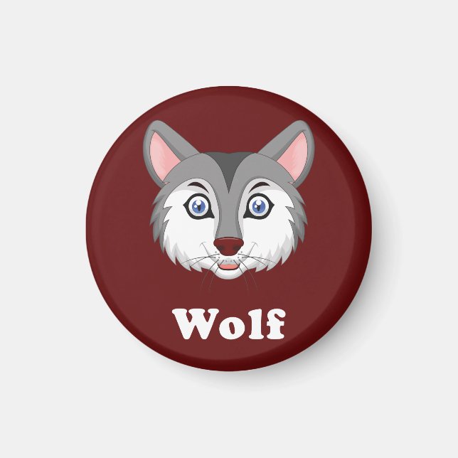 Wolf refrigerator magnets home kitchen (Front)