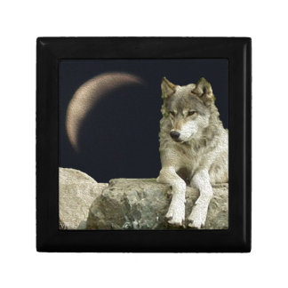 Wolf Relaxing Jewelry Box